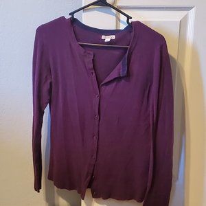 Merona Cardigan Button Down Full Length Sleeve